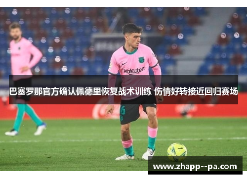 巴塞罗那官方确认佩德里恢复战术训练 伤情好转接近回归赛场